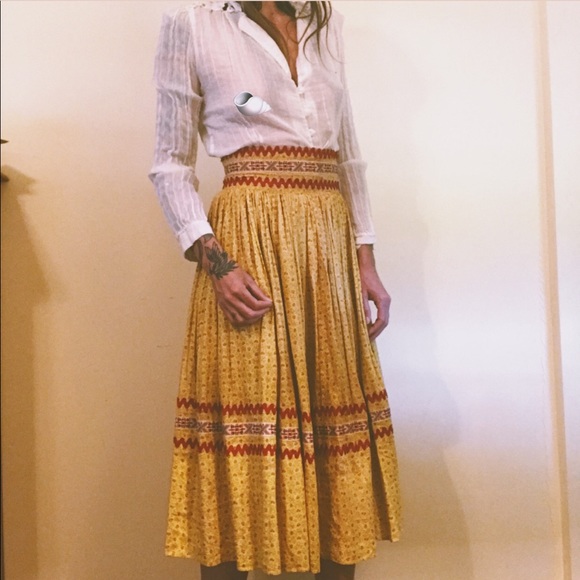 Vintage Dresses & Skirts - 🌈HP🌈 Vintage 70’s Prairie Skirt
